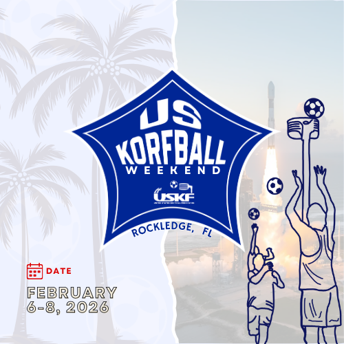 February 6-9, 2026: US Korfball Weekend in Brevard County, Florida